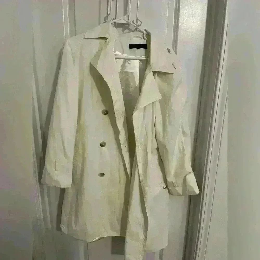 Anne Klein 12P Vintage Trench Jacket - Picture 2 of 4